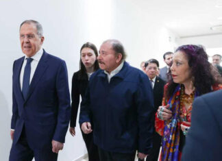 «Esta es la tercera guerra mundial», dice Daniel Ortega tras recibir a ministro de Asuntos Exteriores de Rusia