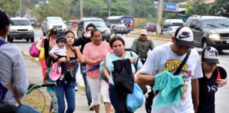 Entrada de migrantes a Honduras en 2023 se dispara y triplica la cifra del 2022