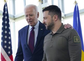 Biden dice que Zelenski le ha garantizado que Ucrania no usará los F-16 en territorio ruso
