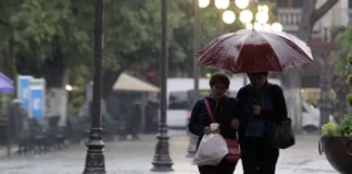 Este martes continuarán las lluvias y chubascos, acompañados de actividad eléctrica en el país