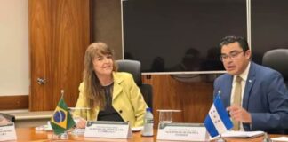 Honduras y Brasil revisan relaciones bilaterales y acuerdos de cooperación