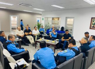 Más de 800 agentes policiales distribuidos en 6 anillos darán seguridad en la final entre Olimpia y Olancho FC