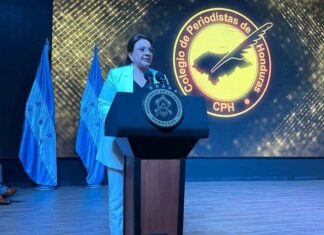 Presidenta Castro promete respetar libertad de expresión en el país y niega que haya una concentración de poder en su gobierno