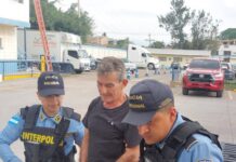 La Policía de Honduras captura a un brasileño acusado de tráfico de droga