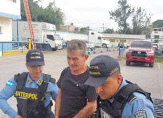 La Policía de Honduras captura a un brasileño acusado de tráfico de droga