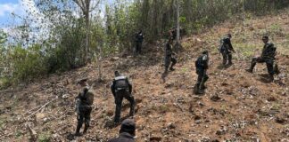 La ATIC erradica plantación de 10 manzanas de hoja de coca y destruye un narcolaboratorio en Colón