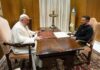 El papa y Zelenski conversaron 40 minutos en el Vaticano