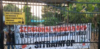 Continúan tomadas las instalaciones del Infop, mientras la Policía Nacional continúa resguardo