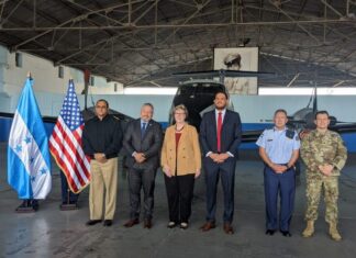 Estados Unidos dona a la Fuerza Aérea Hondureña un sensor de vigilancia multi-misión