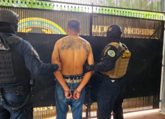 Capturan a cabecilla, gatillero y distribuidor de drogas de la MS-13 en Cofradía, Cortés