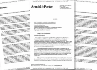 Honduras pagará 630 mil dólares a bufete para que le ayude a “mejorar y profundizar las relaciones” con el gobierno de EE. UU.