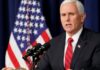 Mike Pence arranca su campaña para las primarias republicanas con una afrenta directa a Trump