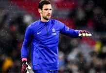 El guardameta Sergio Rico sigue sedado y grave tras 17 días en la UCI