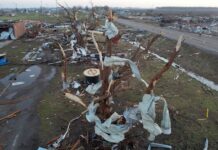 Un muerto por tornado en Misisipi, mientras tormentas y calor amenazan gran parte de EEUU