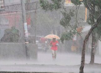 Pronostican lluvias con actividad eléctrica para la mayoría de las regiones del territorio nacional
