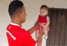 Portero hondureño llama a su hijo recién nacido Lionel Messi en honor al 10 argentino