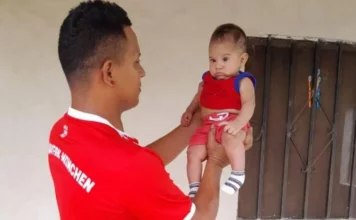 Portero hondureño llama a su hijo recién nacido Lionel Messi en honor al 10 argentino