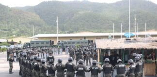 PMOP realiza la operación “Fe y Esperanza” para tomar el control de las cárceles de Honduras