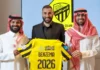 El club saudí Al Ittihad anuncia el fichaje de Benzema por tres temporadas
