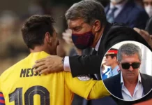 Laporta y el padre de Messi trabajarán para que Leo tenga un gran homenaje azulgrana