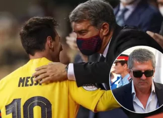 Laporta y el padre de Messi trabajarán para que Leo tenga un gran homenaje azulgrana