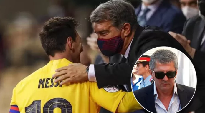 Laporta y el padre de Messi trabajarán para que Leo tenga un gran homenaje azulgrana