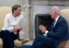 Joe Biden evita respaldar públicamente a la danesa Frederiksen como posible líder de la OTAN