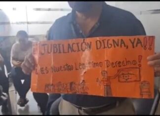 Por segundo día, docentes de diferentes departamentos se toman Inprema exigiendo una jubilación digna