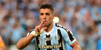 Luis Suárez puede necesitar una prótesis en la rodilla, admite presidente de Gremio