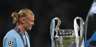 Haaland, máximo artillero de la Champions 2022/23