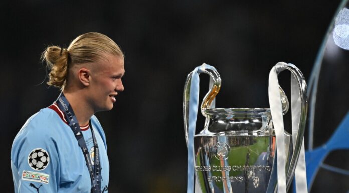 Haaland, máximo artillero de la Champions 2022/23