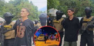 Presentan otros dos detenidos vinculados a masacre en billar de Choloma