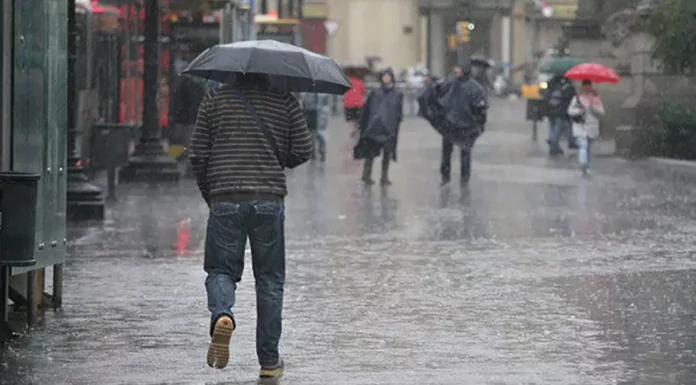Pronostican lluvias con actividad eléctrica en la mayor parte del territorio nacional
