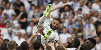 Karim Benzema se despide con honores del Real Madrid
