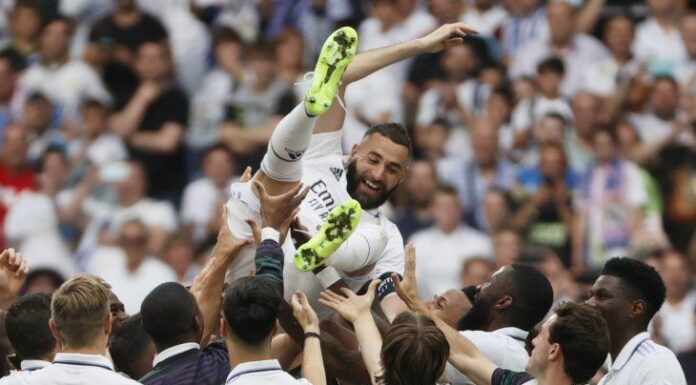 Karim Benzema se despide con honores del Real Madrid