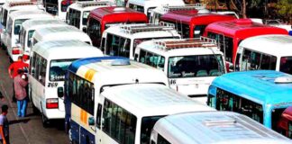 Dirigente del transporte descarta aumento al pasaje, luego que el CN aprobara extensión de subsidio