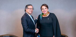 Los presidentes de Colombia y Honduras encuentran puntos comunes en integración y drogas