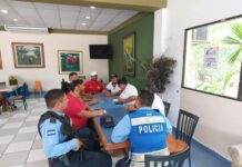 Autoridades de la UMEP-18 establecen más de 17 mesas de seguridad en el municipio de Tela