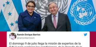 Misión de la ONU llega el domingo para explorar condiciones de la CICIH, según diputado Ramón Barrios