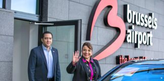 Presidenta Xiomara Castro llega a Bruselas para participar en Cumbre de la UE-CELAC