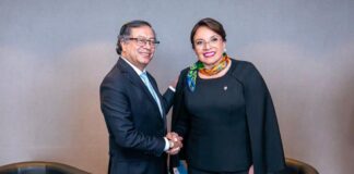 Los presidentes de Colombia y Honduras encuentran puntos comunes en integración y drogas