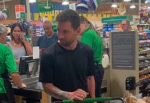 Vea las fotos de Lionel Messi en un supermercado en Miami que generaron una revolución