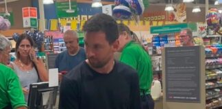 Vea las fotos de Lionel Messi en un supermercado en Miami que generaron una revolución