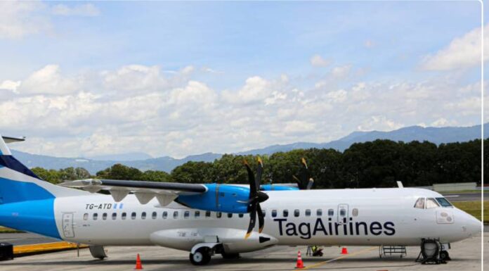 Tag Airlines de Guatemala inicia vuelos hacia Roatán, en el Caribe de Honduras