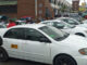 Taxistas de varios puntos de Tegucigalpa y Comayagüela realizan protestas por multas de movilidad urbana