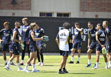 El Madrid se entrena en Los Ángeles con Vinícius como favorito de la afición californiana