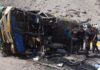 Al menos 12 muertos y 15 heridos en un accidente de bus en la sierra de Perú