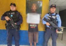 Capturan a supuesto miembro de la MS-13 por tener orden de captura en Santa Bárbara