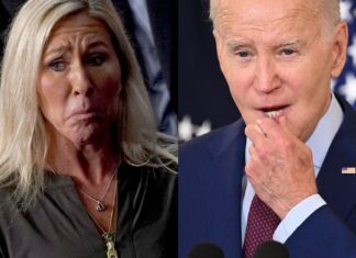 Biden logra su video más viral con apoyo involuntario de la ultraderechista Taylor Green