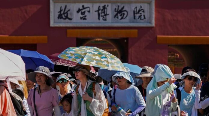 China renueva alerta naranja por las altas temperaturas